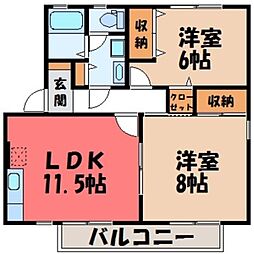 東武宇都宮線 南宇都宮駅 徒歩18分