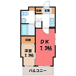JR東北新幹線 宇都宮駅 バス16分 東高校前下車 徒歩8分 3階/-