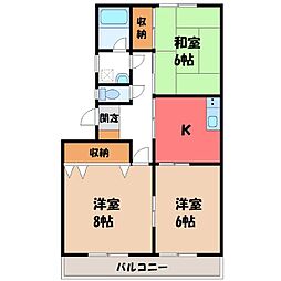 🉐敷金礼金0円！🉐東北本線 宝積寺駅 徒歩6分