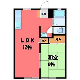 🉐敷金礼金0円！🉐東北本線 宝積寺駅 徒歩7分