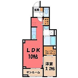JR東北本線 雀宮駅 徒歩7分