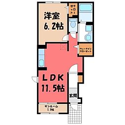JR東北本線 石橋駅 徒歩17分