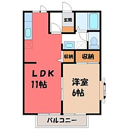 シャトー平松 2階/-