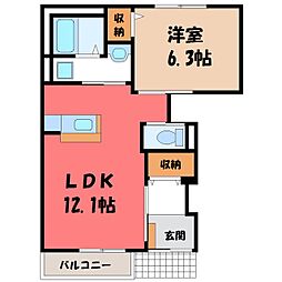 JR東北本線 宇都宮駅 バス20分 駒生運動公園前下車 徒歩3分