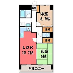 宇都宮芳賀ライトレール線 宇都宮駅東口駅 徒歩13分 5階/-