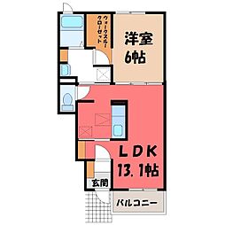 東武宇都宮線 東武宇都宮駅 バス15分 駒生町下車 徒歩10分 1階/-