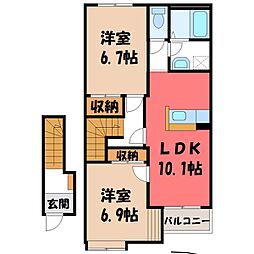 東武日光線 新鹿沼駅 徒歩19分