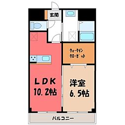 宇都宮芳賀ライトレール線 宇都宮駅東口駅 徒歩10分 5階/-