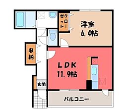 JR日光線 鹿沼駅 徒歩20分