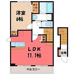 宇都宮芳賀ライトレール線 ゆいの杜西駅 徒歩10分