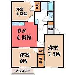 JR東北新幹線 宇都宮駅 バス18分 堀切下車 徒歩7分