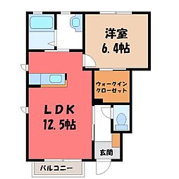 JR東北本線 宇都宮駅 バス6分 宇商高前下車 徒歩3分 1階/-