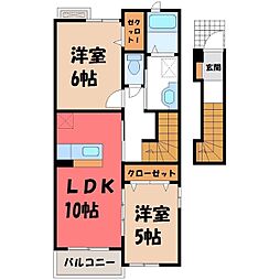 JR東北本線 雀宮駅 徒歩18分
