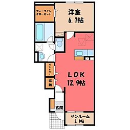 JR東北本線 岡本駅 徒歩23分 1階/-