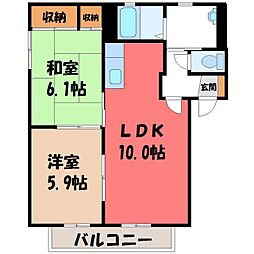 東武宇都宮線 東武宇都宮駅 3.2km
