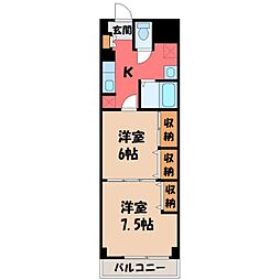 プレステージ宇都宮 4階/-