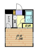 諏訪コーポ川崎　107号室 107 ｜ 神奈川県川崎市幸区小向仲野町（賃貸マンション1K・1階・21.09㎡） その2