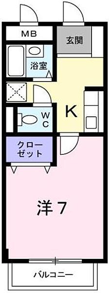 兵庫県赤穂市長池町(賃貸アパート1K・1階・21.26㎡)の写真 その2