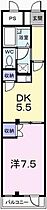 兵庫県姫路市飾磨区野田町（賃貸マンション1DK・2階・35.26㎡） その2