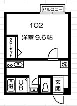 兵庫県姫路市田井台（賃貸アパート1K・1階・32.00㎡） その2