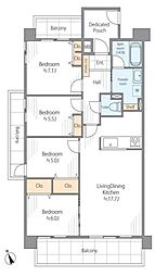 間取図画像 4LDK