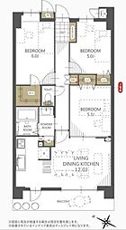 間取図画像 3LDK