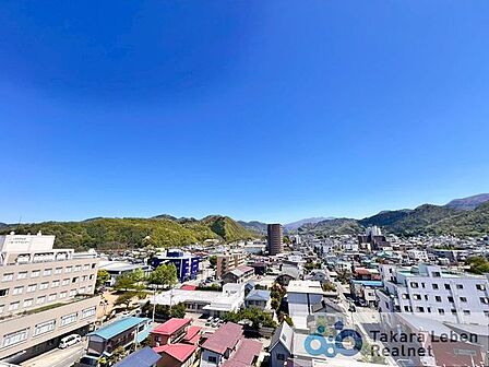 住戸からの眺望。風通しが良く、お洗濯物も早く乾きそうです。毎日のお洗濯が楽しみになりそうです。