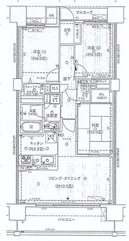 最上階7階東向きにつき、陽当たり・通風・眺望良好です。収納スペースの多いお部屋で、お荷物が多いご家庭も安心ですね。