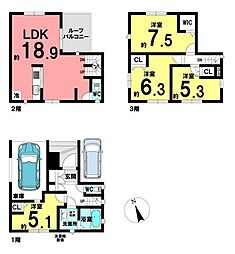 中古戸建 天白区福池1丁目