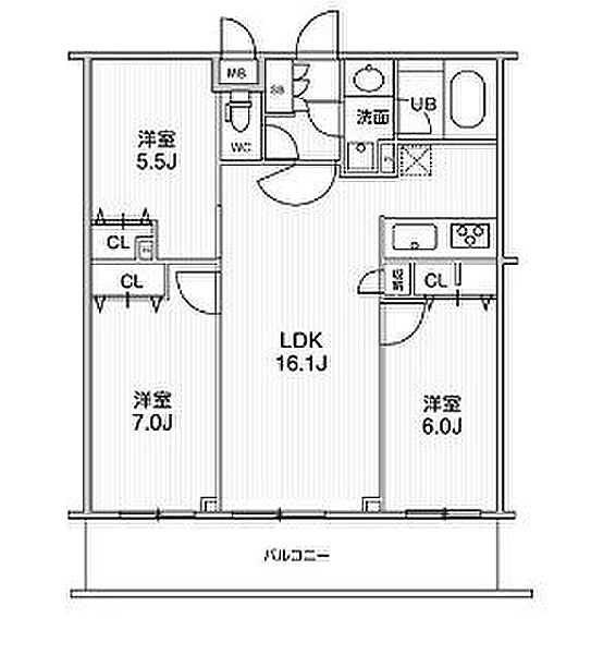 ＬＩＭＥ　ＲＥＳＩＤＥＮＣＥ　ＨＩＫＩＦＵＮＥ（ライムレジデ 314｜東京都墨田区東向島１丁目(賃貸マンション3LDK・3階・71.20㎡)の写真 その2