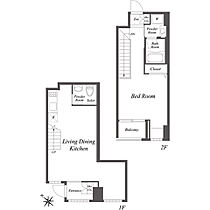 ニューシティアパートメンツ新川II 101 ｜ 東京都中央区新川２丁目5-10（賃貸マンション1LDK・1階・56.91㎡） その2