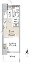 カバナ錦糸町（CAVANA錦糸町） 703 ｜ 東京都江東区亀戸２丁目7-4（賃貸マンション1DK・7階・25.57㎡） その2