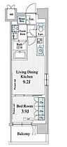 プレノ清澄庭園 526 ｜ 東京都江東区清澄１丁目3-9（賃貸マンション1LDK・5階・33.39㎡） その2