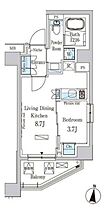 パークアクシス木場キャナルイースト 405 ｜ 東京都江東区塩浜２丁目4-33（賃貸マンション1LDK・4階・31.97㎡） その2