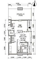 東雲キャナルコートCODAN12号棟 811 ｜ 東京都江東区東雲１丁目9-12（賃貸マンション1LDK・8階・46.55㎡） その2