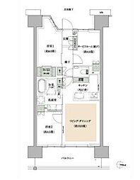 ザ・パークハウス亀戸9丁目 304 3階2SLDKの間取り