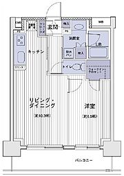 エスティメゾン大島 1LDKの間取図画像