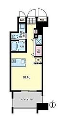 Primal亀戸 ワンルームの間取図画像