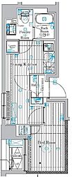ミライズ錦糸町マーロ 1DKの間取図画像