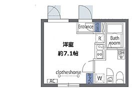 東京都台東区浅草4丁目（賃貸マンション1R・4階・20.14㎡） その2