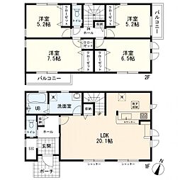 物件画像 栄区亀井町　新築一戸建て　1期1号棟