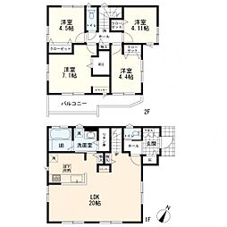 物件画像 ベルガーデン野庭町　新築一戸建て　3号棟