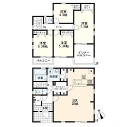 物件画像 横浜市戸塚区南舞岡4丁目　第2　新築一戸建て　1号棟