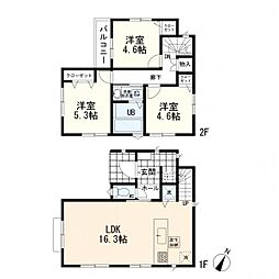 物件画像 保土ヶ谷区鎌谷町　新築一戸建て　1号棟