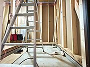 今後ご家族の「行ってきます」「ただいま」が行き交う空間になることでしょう。（2026年3月撮影）