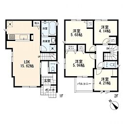 物件画像 南区大岡1丁目　新築一戸建て　1号棟