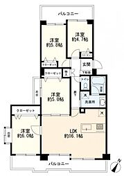 物件画像 スカイビュー戸塚　1号棟