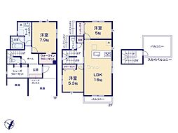 綾瀬市第1寺尾釜田 新築戸建 全7棟 1号棟