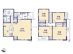 八王子市小比企町1期　新築戸建　全5棟　3号棟