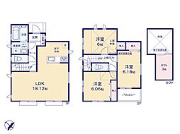 横浜市港南区東永谷1丁目 新築戸建 全2棟 A号棟